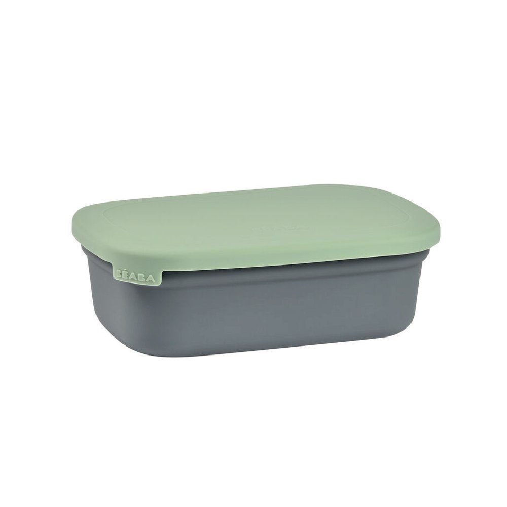 Beaba Ceramic Lunch Box Charcoal/Frosty Green
