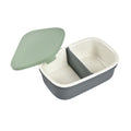 Beaba Ceramic Lunch Box Charcoal/Frosty Green