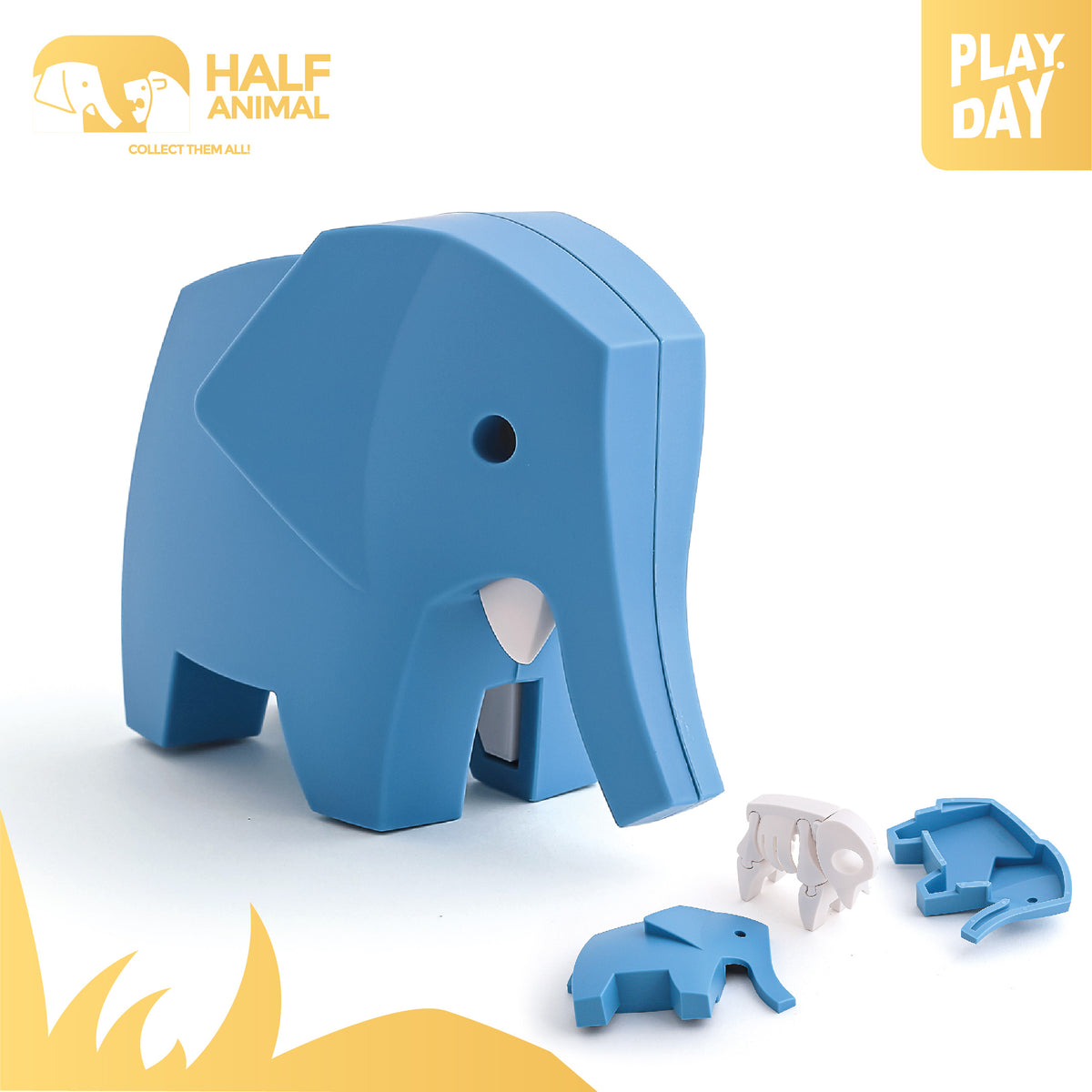 Halftoys Half Animal - Elephant
