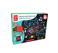 Hape Chalks and Stencils Art