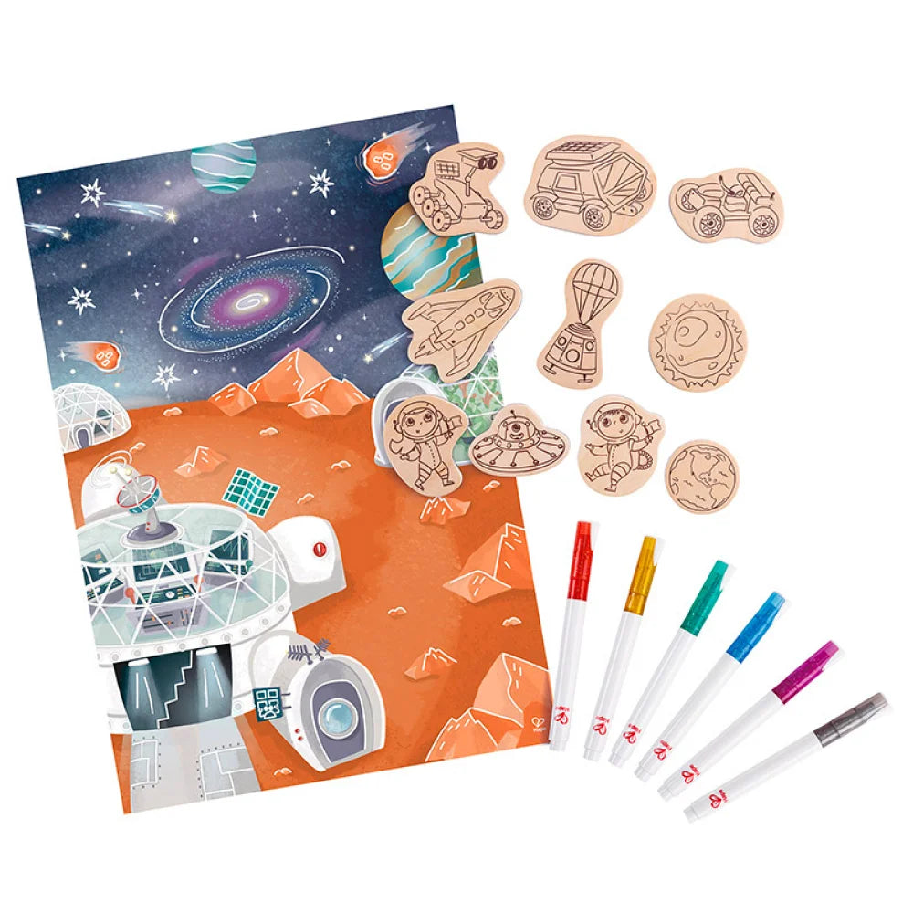 Hape Mars Life DIY Magnets