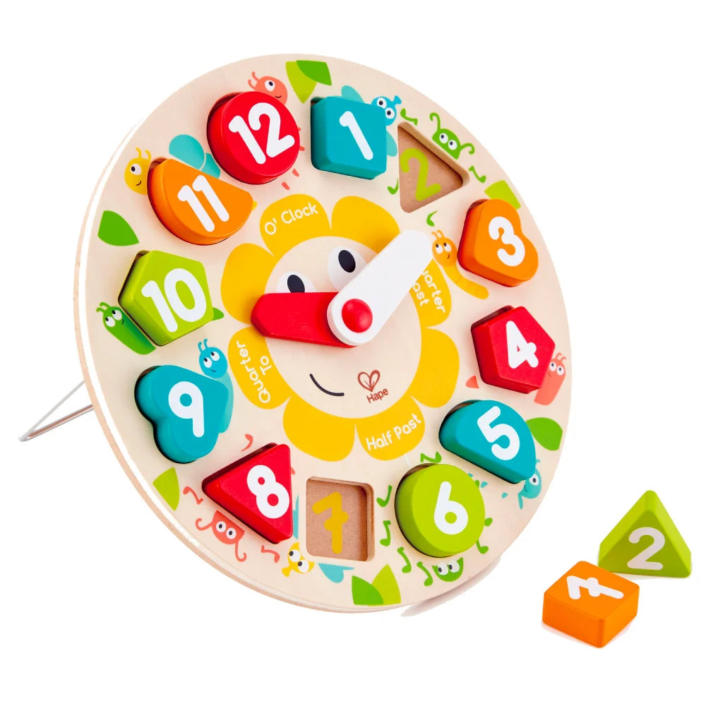 Hape Chunky Clock Puzzle