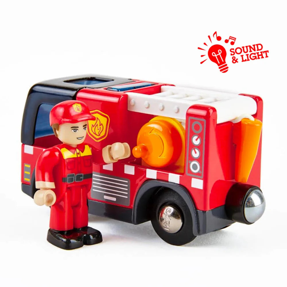 Hape Fire Truck with Siren