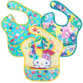 Bumkins SuperBib 3 Pk - Hello Kitty and Friends - Tropical Party