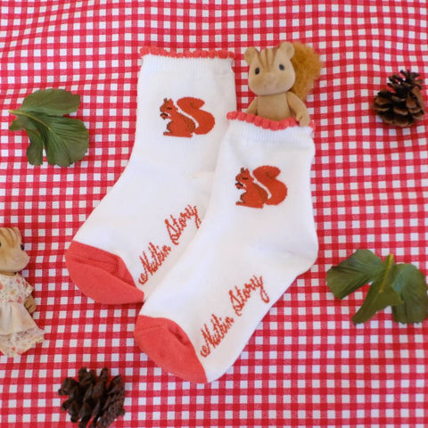 Nutkin Story Socks Size 2-5y