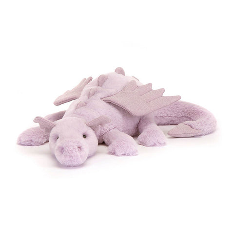 Jellycat Dragon Lavender Little