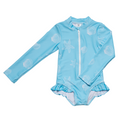 Little Babe Rash Guard Onesie Tide Pool