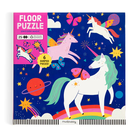 Mudpuppy 25 Piece Floor Puzzle - Unicorn Magic