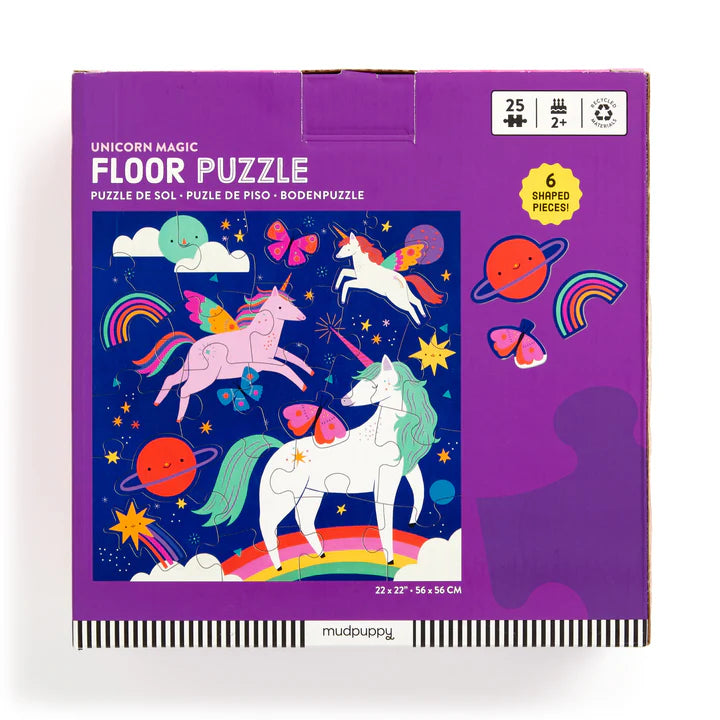 Mudpuppy 25 Piece Floor Puzzle - Unicorn Magic