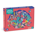 Mudpuppy 75 Piece Shaped Scene Puzzle - Mermaid Cove