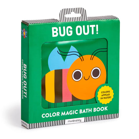 Mudpuppy Color Magic Bath Book - Bug Out!