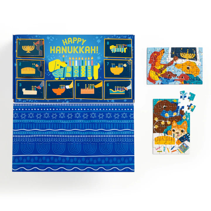 Mudpuppy Countdown Puzzle Set - Happy Hanukkah!