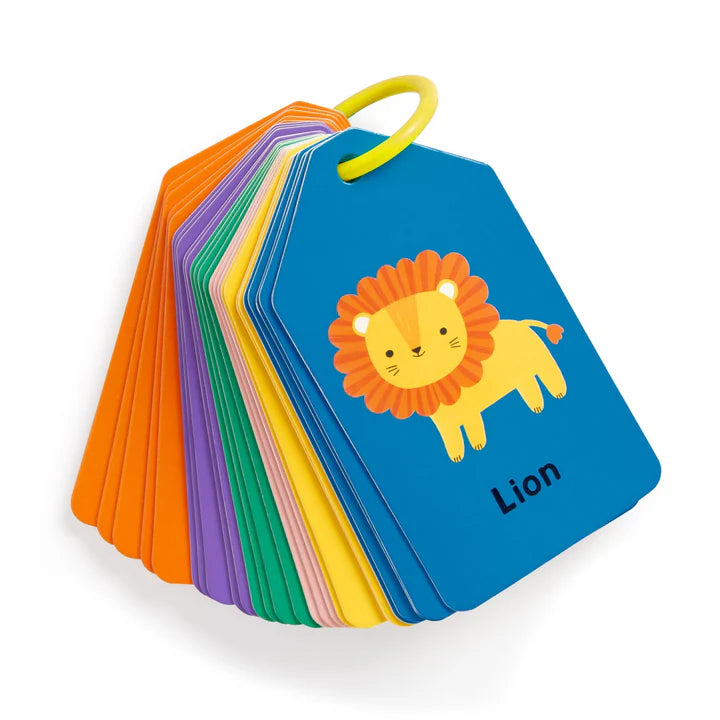 Mudpuppy Ring Flash Cards - Baby Animals