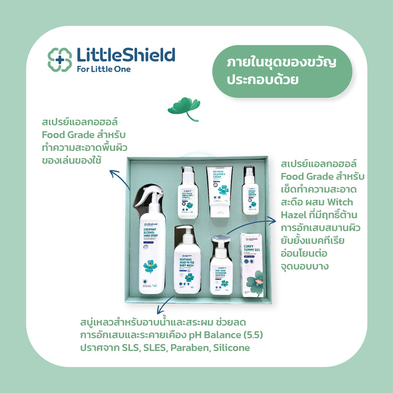 Little Shield Natural Baby Skincare Gift Set