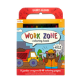 Ooly Carry Along Coloring Book Set - Work Zone
