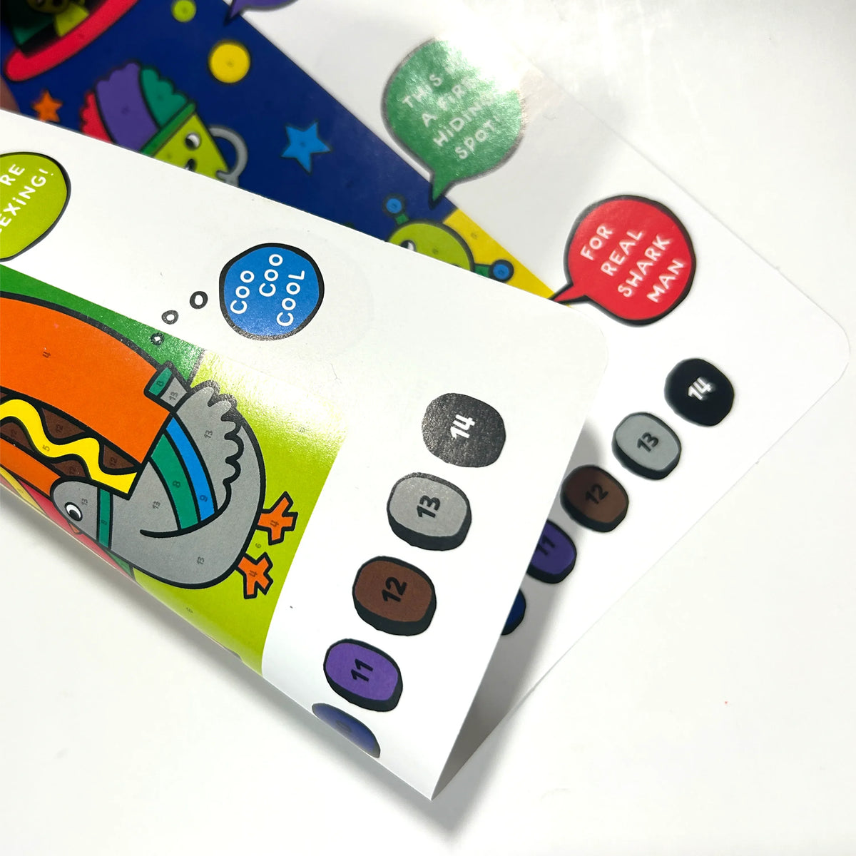 Ooly Colortopia Color By Number Paint Marker Kit - Epic Adventures