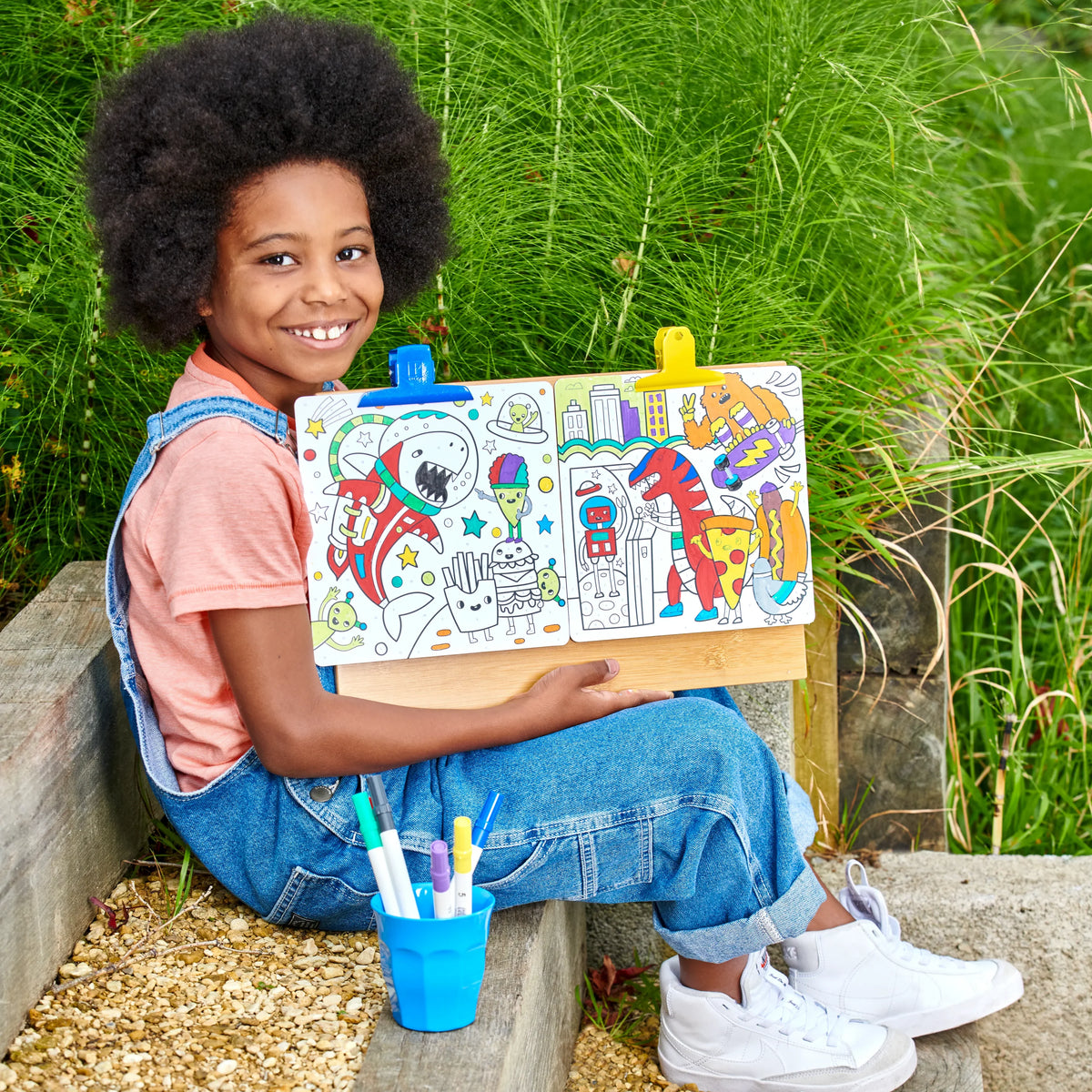Ooly Colortopia Color By Number Paint Marker Kit - Epic Adventures