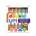Ooly Double Up! Double-Ended Crayons - Set of 6