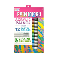 Ooly Paintology Acrylic Paints Set - Pastel