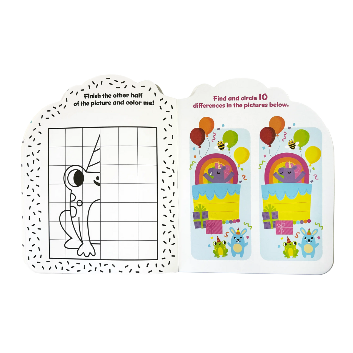 Ooly Playful Pages Activity Book - Unicorn Party!