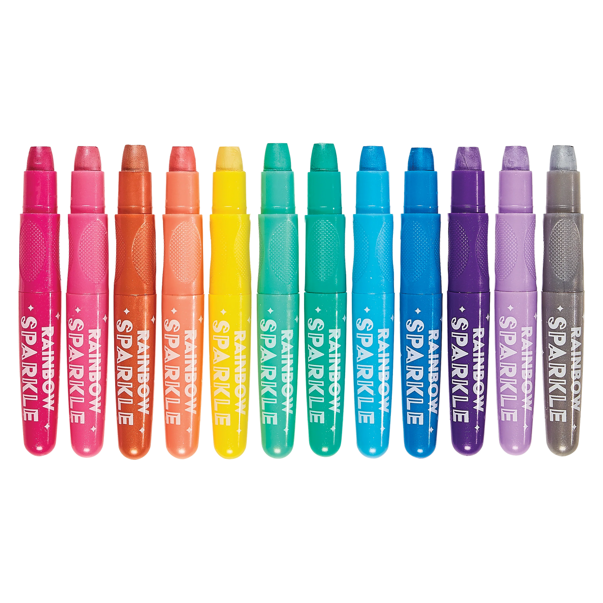 Ooly Rainbow Sparkle Metallic Watercolor Gel Crayons - Set of 12