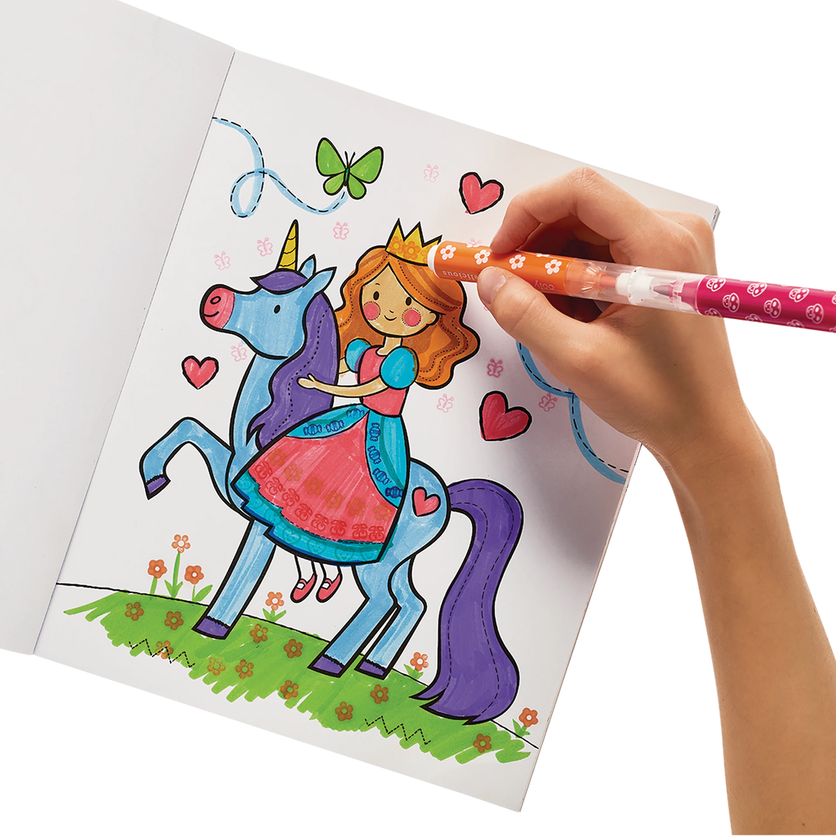 Ooly Stampables Double-Ended Stamp & Brush Markers - Set of 18