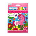 Ooly Undercover Art Hidden Pattern Coloring Activity - Unicorn Friends