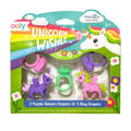 Ooly Unicorn Wishes Scented Puzzle Erasers - Set of 5
