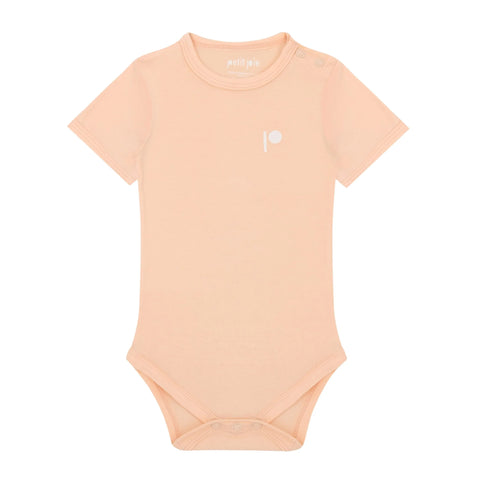 Petit Pie Onesie Peach