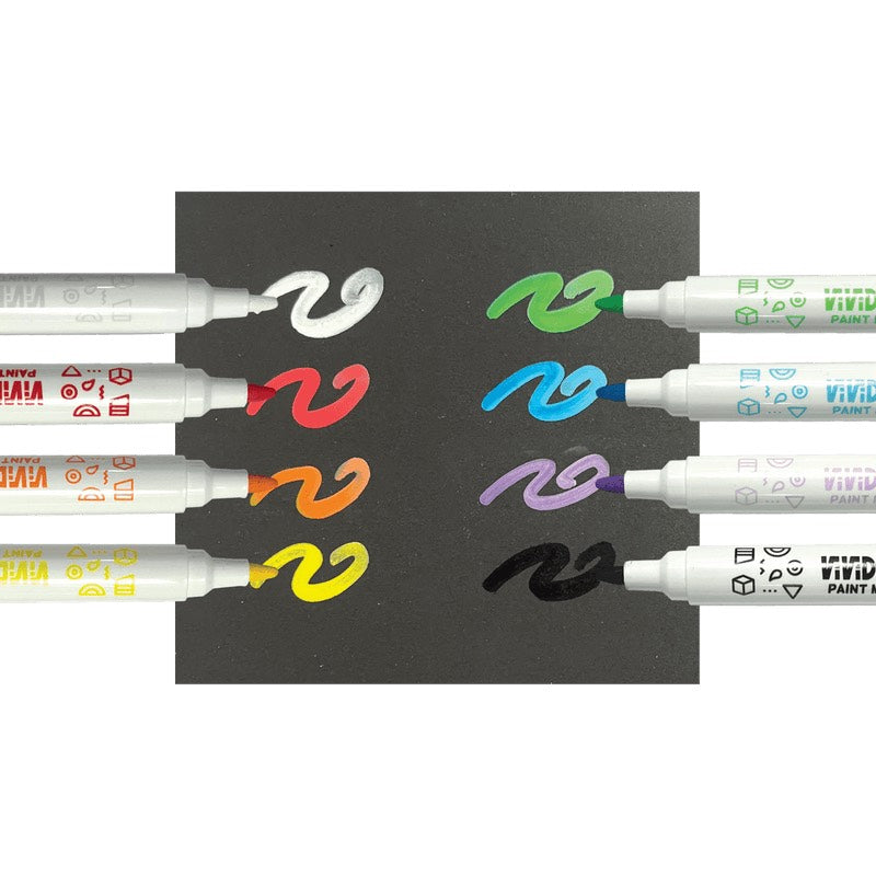 Ooly Vivid Pop! Water Based Paint Markers
