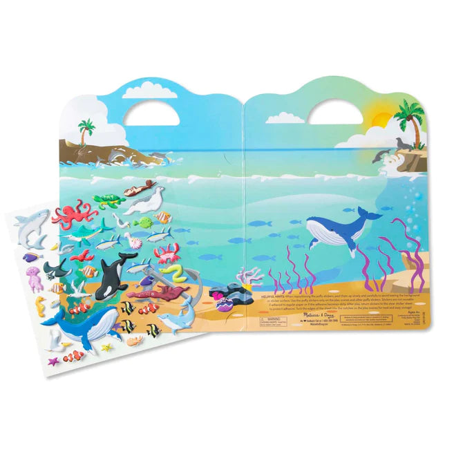 Melissa & Doug Puffy Sticker Play Set - Ocean