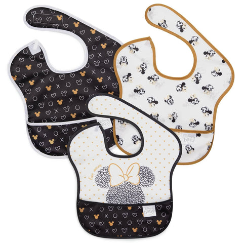 Bumkins SuperBib 3 Pk - Disney Minnie15