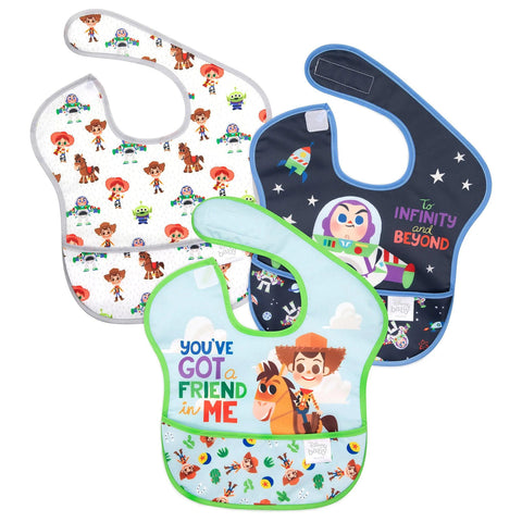 Bumkins SuperBib 3 Pk - Disney Toy Story1