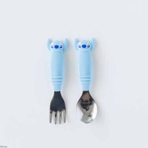 Bumkins Spoon and Fork Set - Disney Stitch