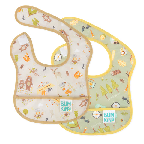 Bumkins Starter Bib 2PK - Happy Campers