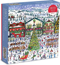 Galison Michael Storrings 1000 Piece Jigsaw Puzzle - Santa's Village