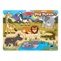 Melissa & Doug Peg Puzzle Safari
