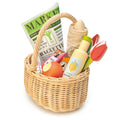 Tender Leaf Wicker Shopping Basket