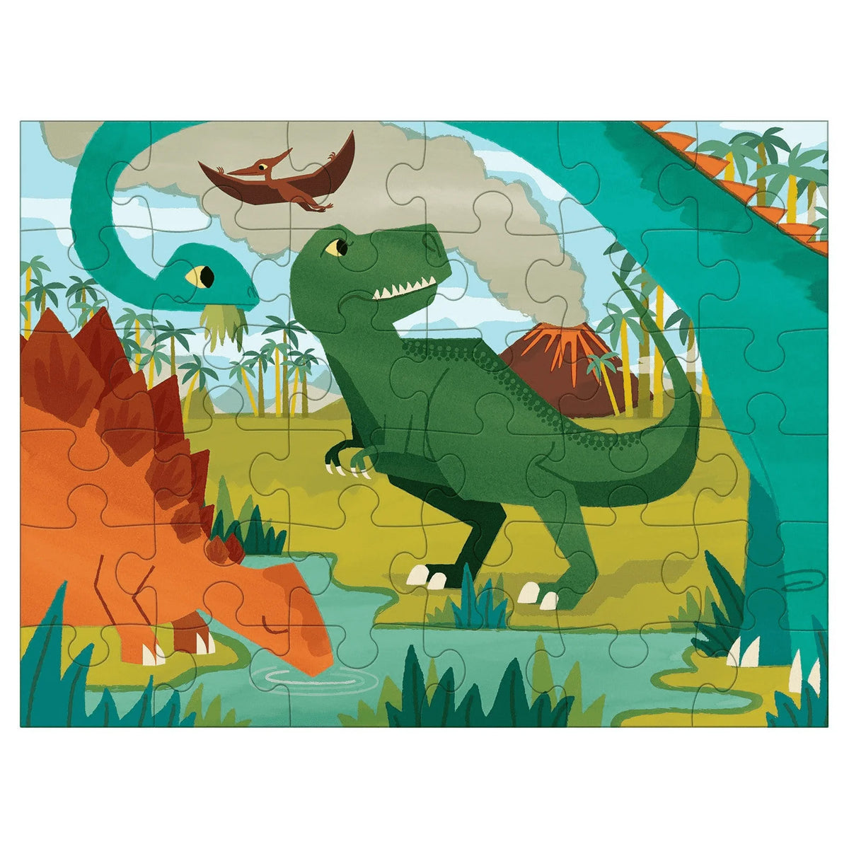 Mudpuppy Puzzle to Go - Dinosaur Park