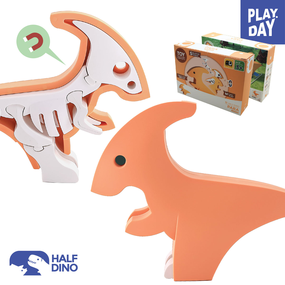 Halftoys Half Dino - Para