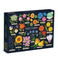 Galison 1000 Piece Jigsaw Puzzle - Edible Flowers