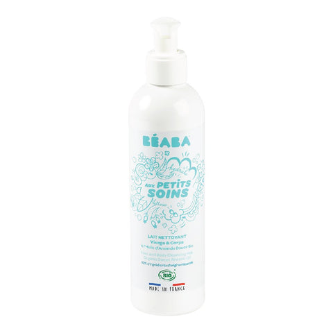 Beaba Face and Body Cleansing Milk With Organic Sweet Almond Oil 250 ml