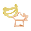 MOYUUM Gift Set Teether Swing Bird Yellow and Star Pink