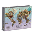 Galison 1500 Piece Jigsaw Puzzle - Wendy Gold Endangered Species