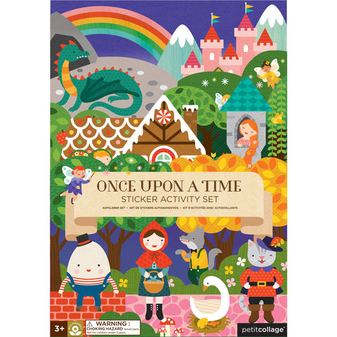 Petit Collage Once Upon a Time Sticker Activity Set