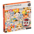 Petit Collage Animal Festival Decoder Puzzle