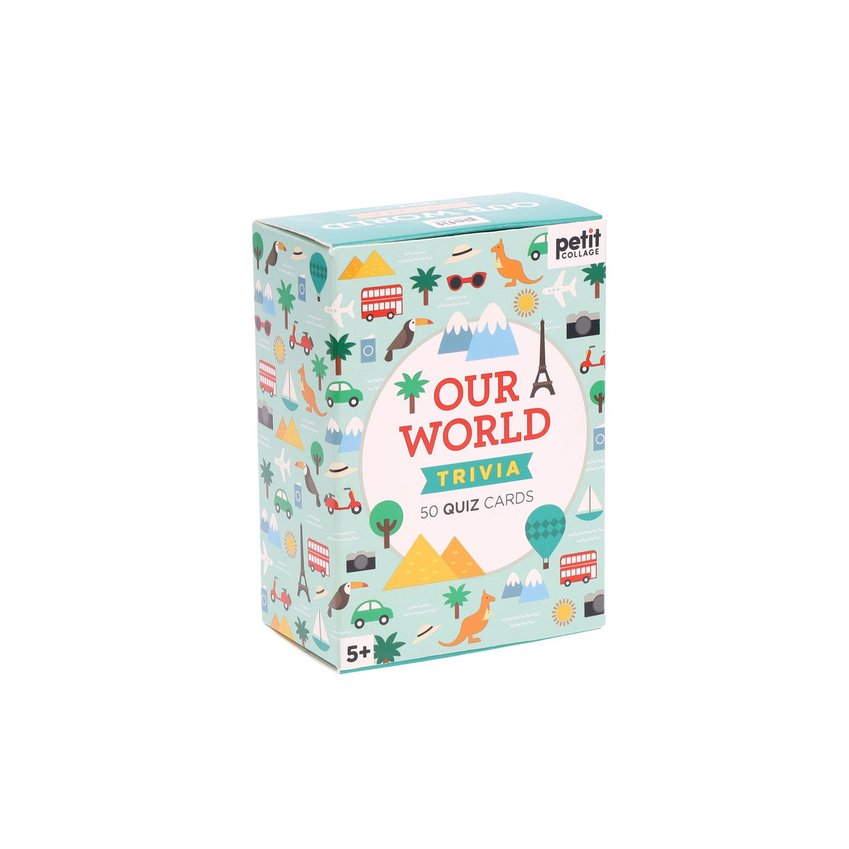 Petit Collage Our World Trivia Quiz Cards