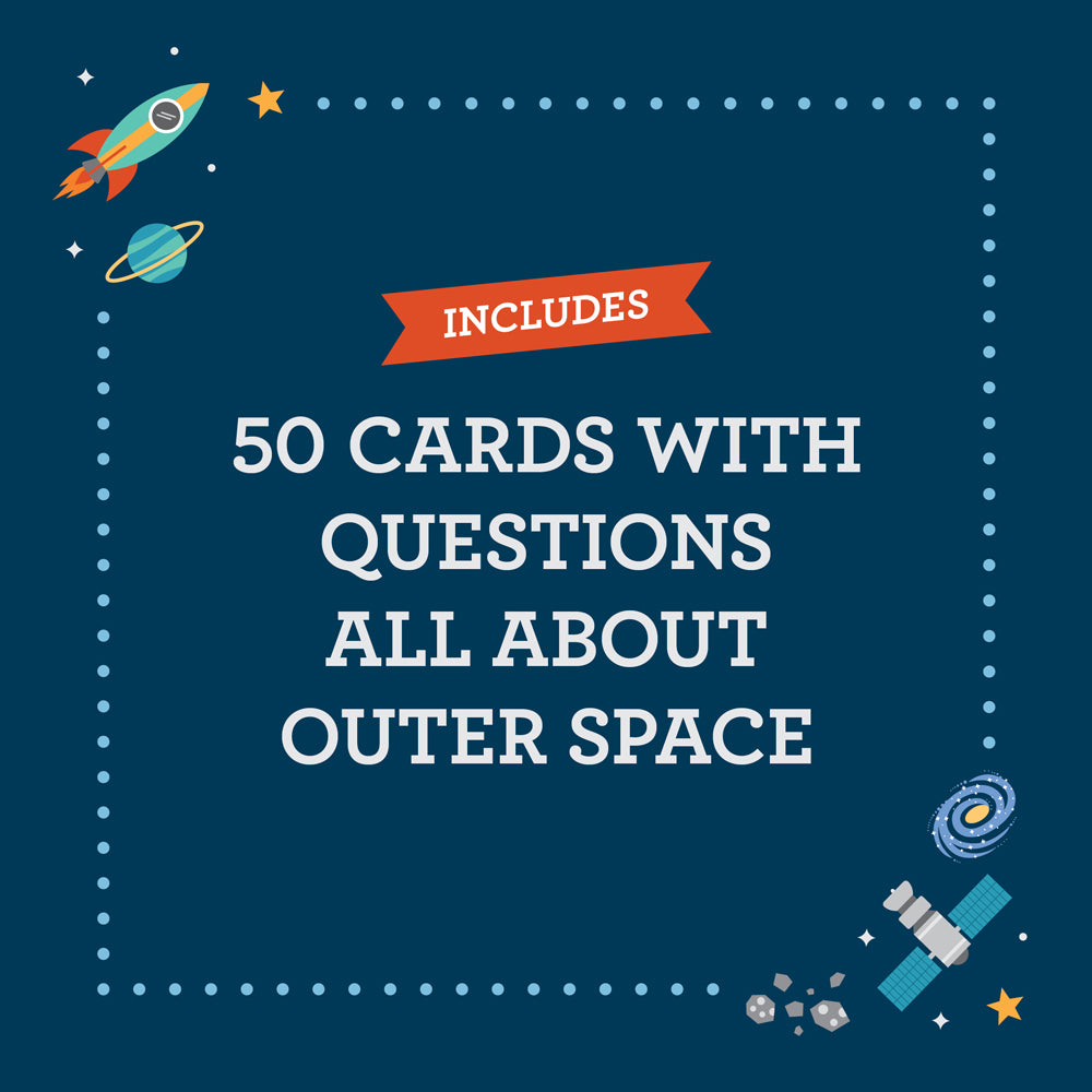 Petit Collage Space Trivia Quiz Card