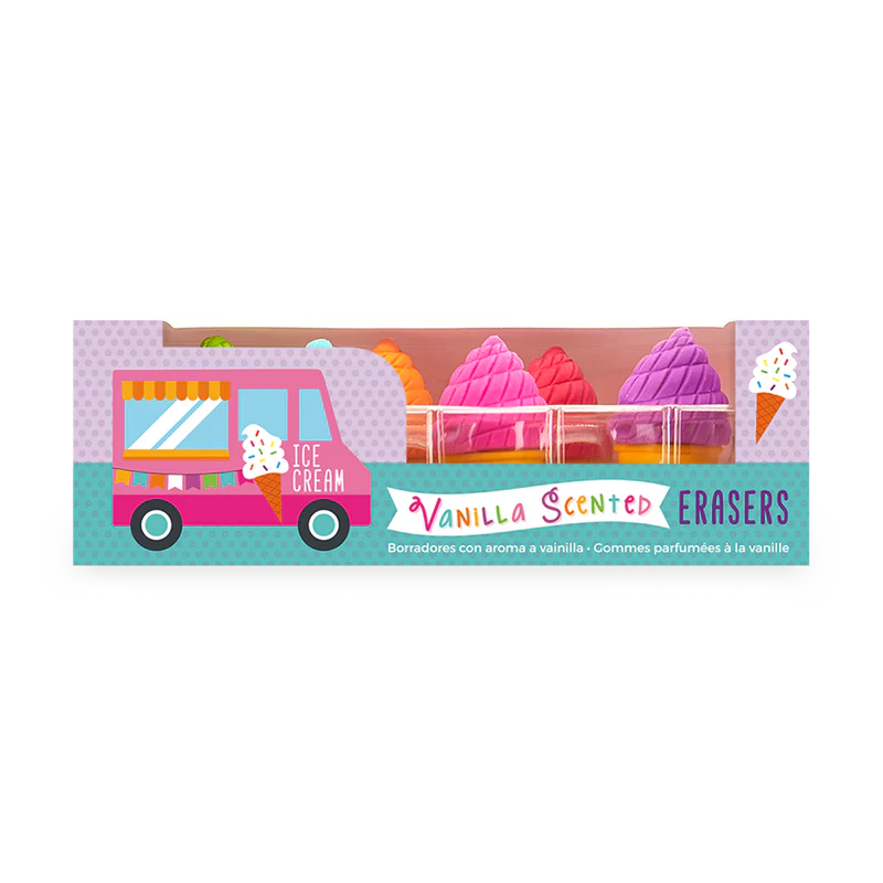 Ooly Petite Sweets Ice Cream Shoppe Scented Erasers