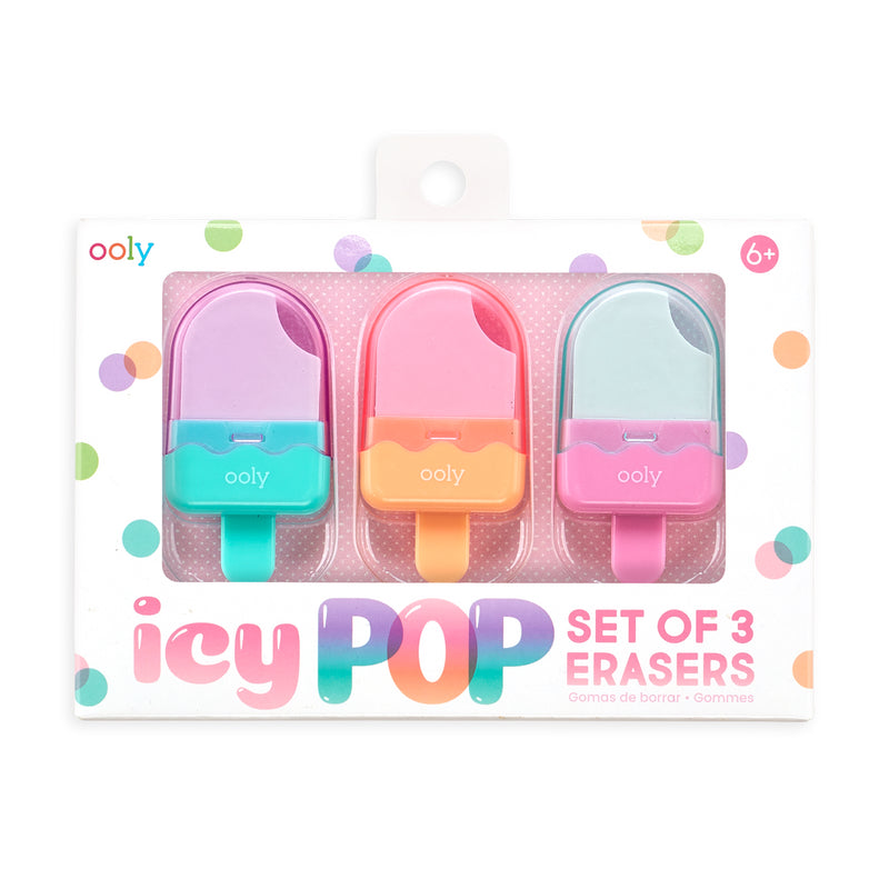 Ooly Icy Pop Erasers